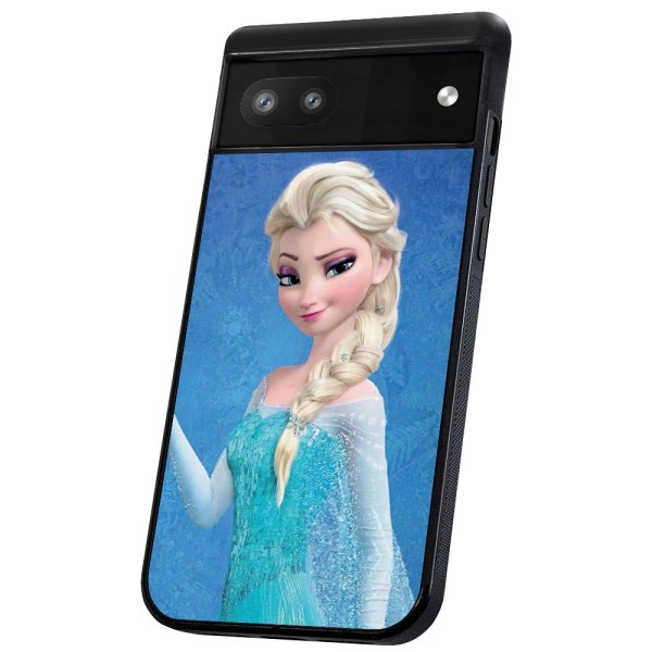 Google Pixel 6A - Deksel/Mobildeksel Frozen Elsa