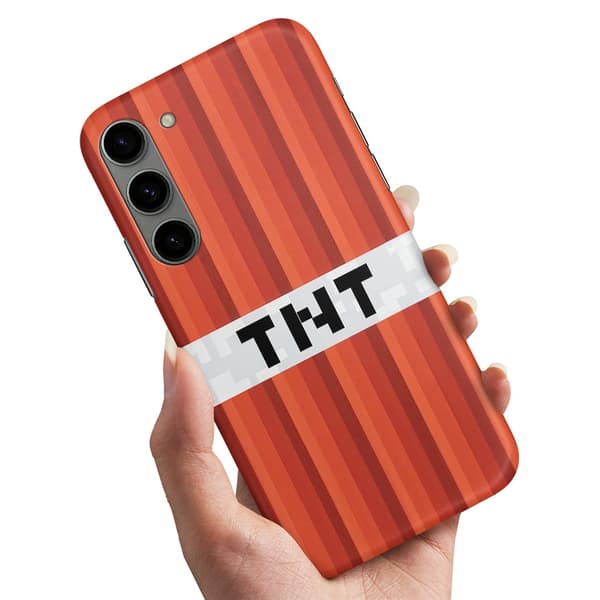 Deksel / Mobildeksel til Samsung Galaxy S23 Plus - Minecraft TNT