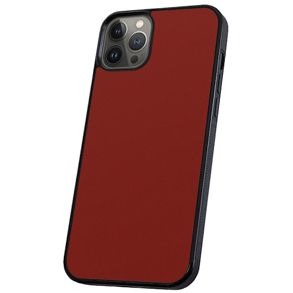 iPhone 11 Pro - Cover/Mobilcover Mørkrød Dark red