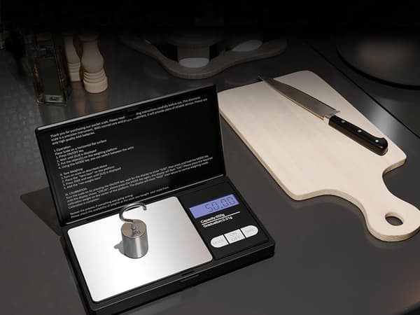 Precisionsvåg 500 g / 0,01 g - Elektronisk gramvåg