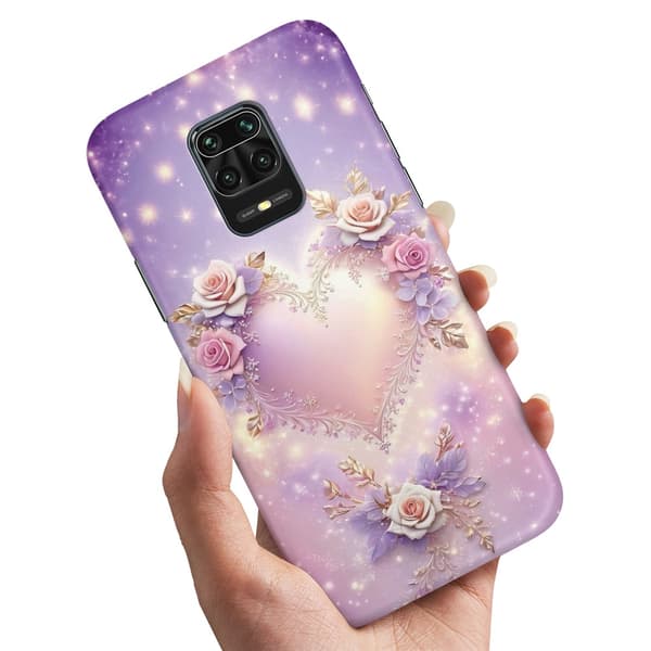Deksel / Mobildeksel til Xiaomi Redmi Note 9 Pro - Heart