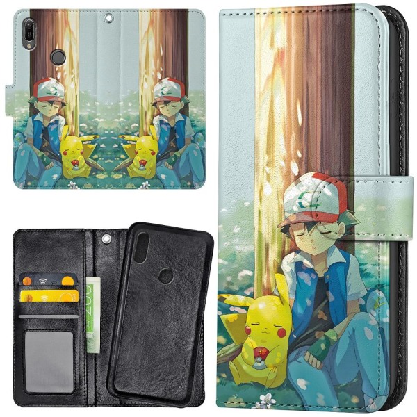 Huawei Y6 (2019) - Lommebok Deksel Pokemon