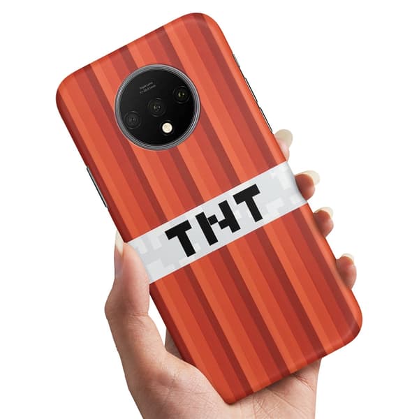 Deksel / Mobildeksel til OnePlus 7T - Minecraft TNT