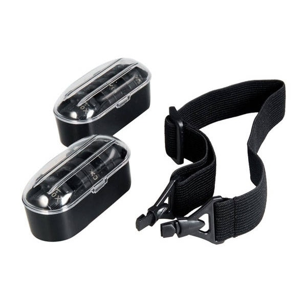 Klockglasögon förstoringsglas proff. 25x ledband