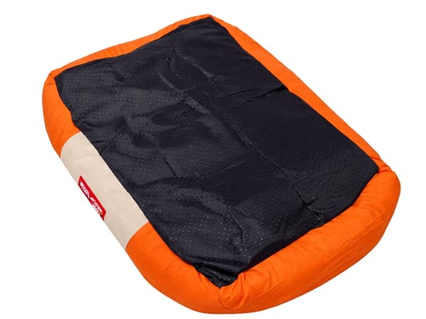 Hund- och kattbädd medium halkfri Orange