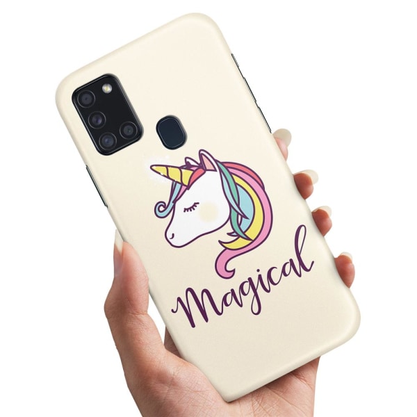 Samsung Galaxy A21s - Cover/Mobilcover Magisk Pony