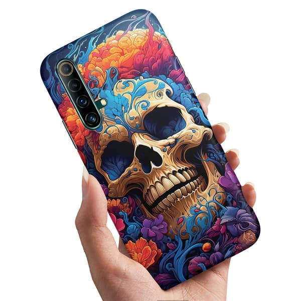 Skal / Mobilskal till Realme X50 - Skull
