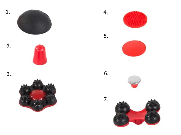 Anticellulit-massager 7-i-1 - Trådlös kroppsmassör