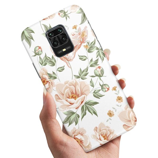 Deksel / Mobildeksel til Xiaomi Redmi Note 9 Pro - Blomstermønster