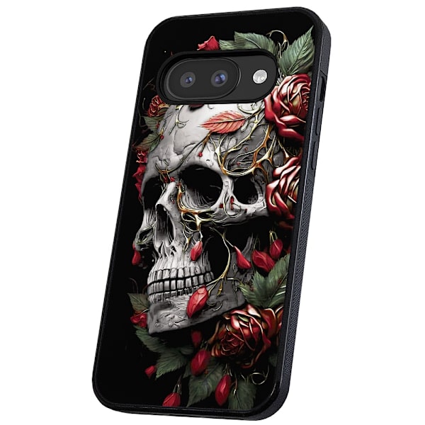 Google Pixel 10A - Deksel/Mobildeksel Skull Roses