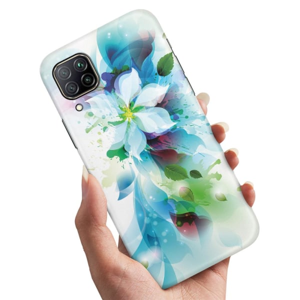 Huawei P40 Lite - Cover/Mobilcover Blomst