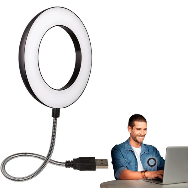 Laptop USB-lampe / Selfie – LED White