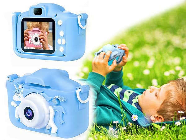 Digitalkamera / Kamera for Barn – Barnekamera Blue