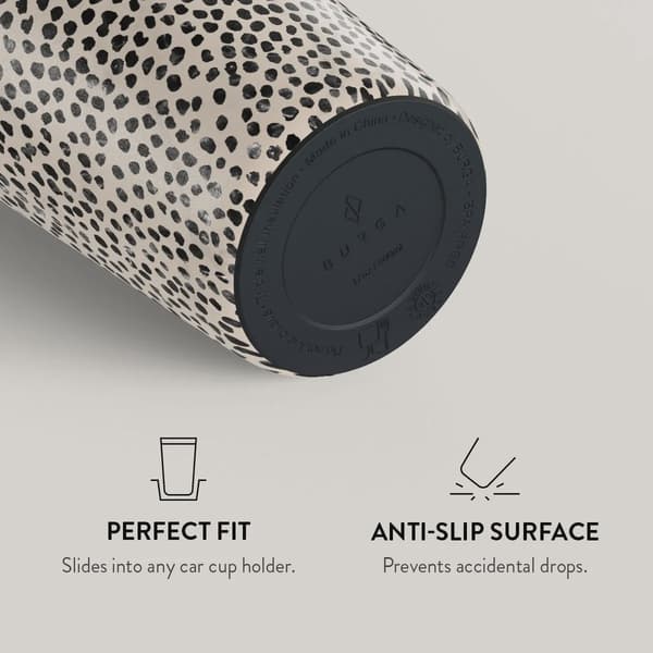 Burga Almond Latte - Termosmugg med Lock-/Sugrörs set