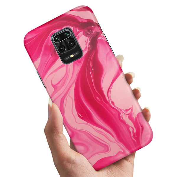 Xiaomi Redmi Note 9 Pro - Deksel/Mobildeksel Marmor Multicolor