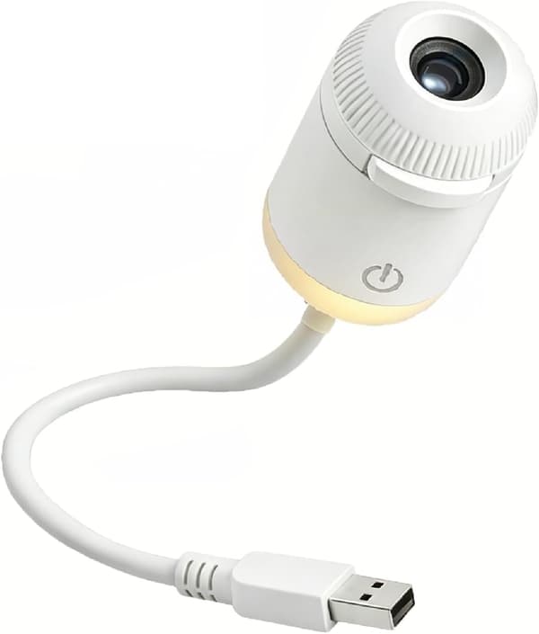2-i-1 Stjerneprojektor & Natlampe med USB – Starry Sky