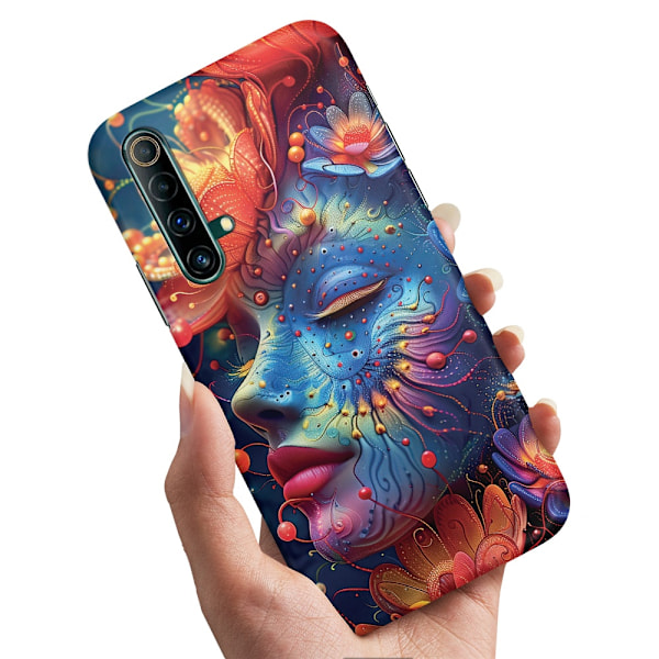 Deksel / Mobildeksel til Realme X50 - Psychedelic