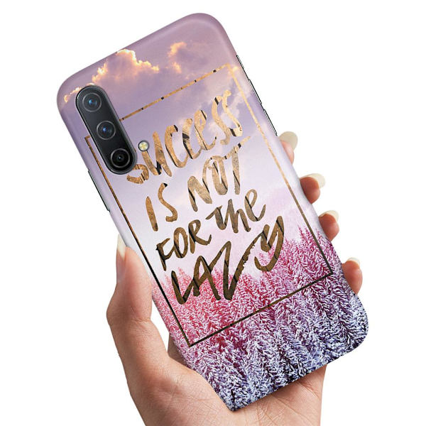 OnePlus Nord CE 5G - Kuoret/Suojakuori Success Not Lazy Multicolor