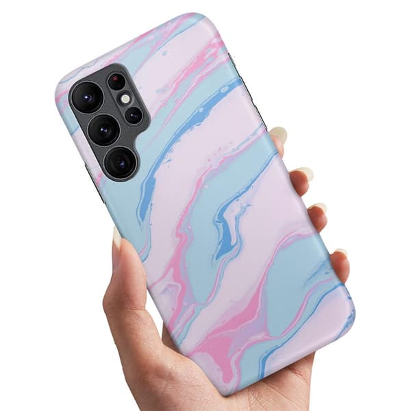 Deksel / Mobildeksel til Samsung Galaxy S22 Ultra - Marmor Multicolor