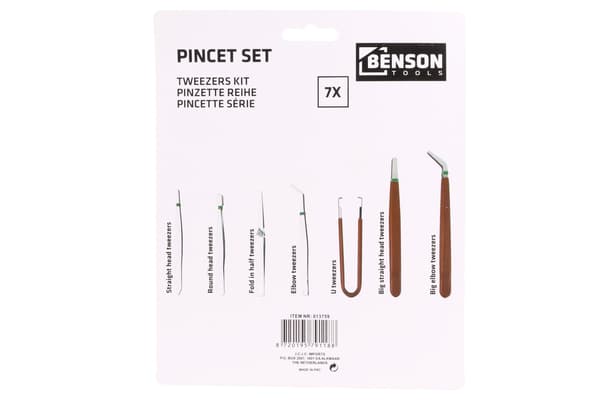 Pincettset 7-delars