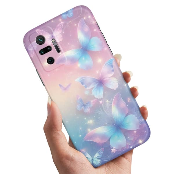 Deksel / Mobildeksel til Xiaomi Redmi Note 10 Pro - Butterflies