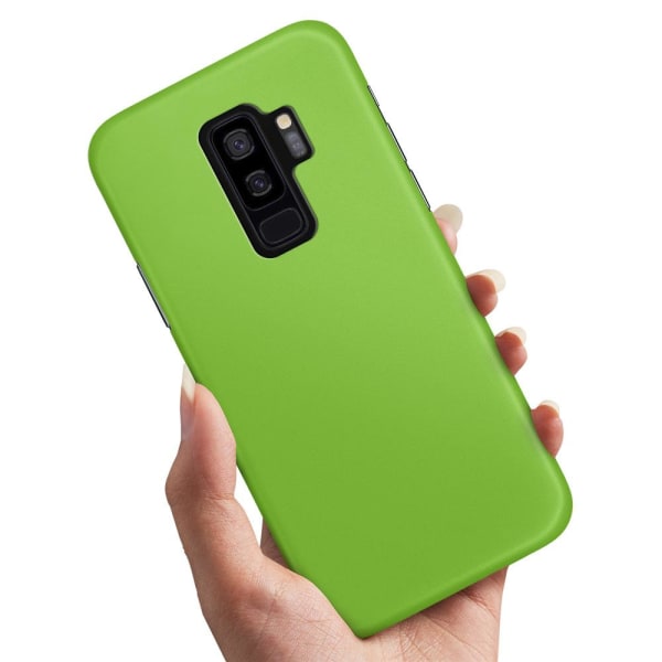 Samsung Galaxy S9 Plus - Cover/Mobilcover Limegrøn Lime green