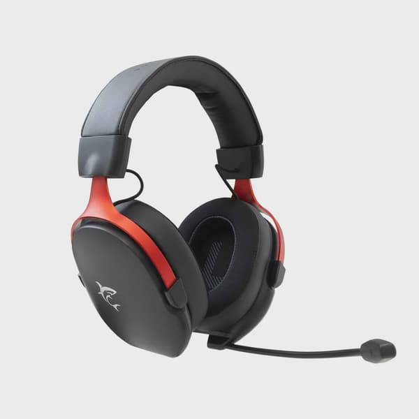 White Shark FOX Over-Ear Gaming Headset Svart/Röd