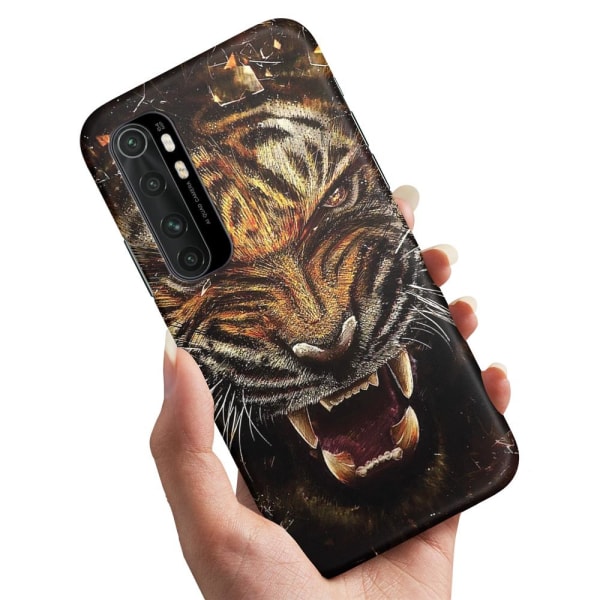Xiaomi Mi Note 10 Lite - Cover / Mobilcover Roaring Tiger