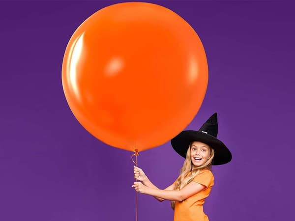 20-Pack Halloween Ballonger - Svarta och Orange