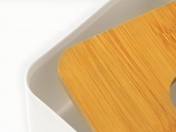 Servetthållare bambu - Förvaringslåda och pappersbox