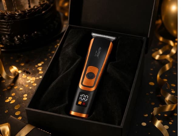 Skäggtrimmer hårklippare USB med tillbehör