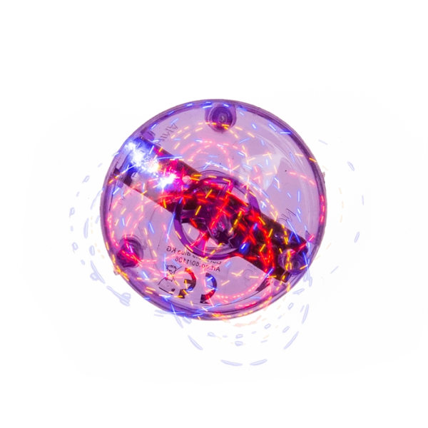 2-Pak - Snurretop med LED / Legetøjssnurretop - Legetøj Multicolor