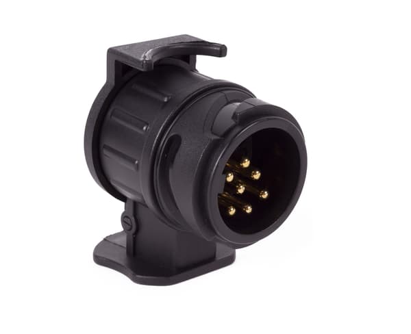 Adapter 13- till 7-polig kort