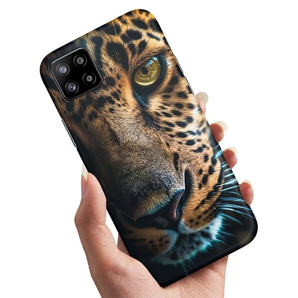 Deksel / Mobildeksel til Samsung Galaxy A22 5G - Leopard