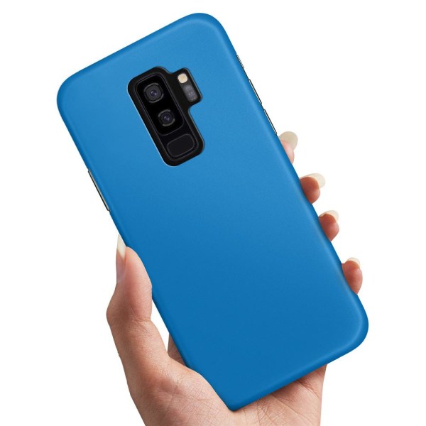 Samsung Galaxy S9 Plus - Cover/Mobilcover Blå Blue