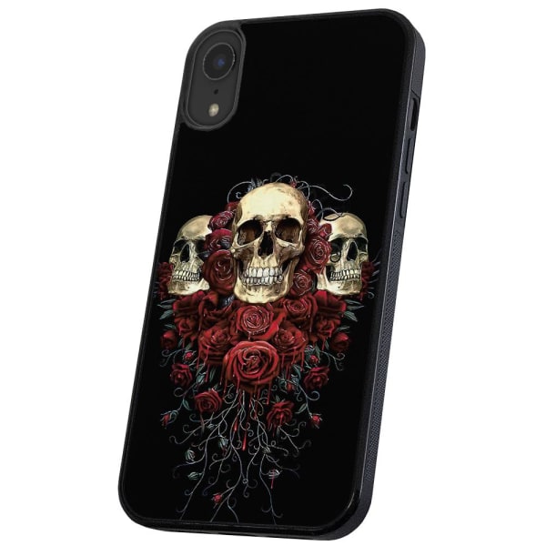 iPhone XR - Deksel/Mobildeksel Skulls