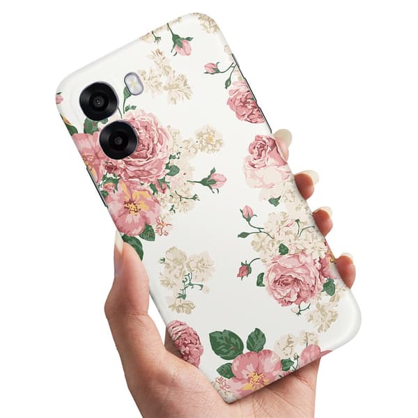 Deksel / Mobildeksel til Oppo A6x 5G - Retro Blomster