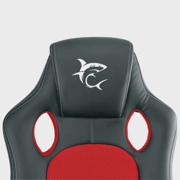 White Shark KINGS THRONE Gaming Stol 120kg Svart/Röd