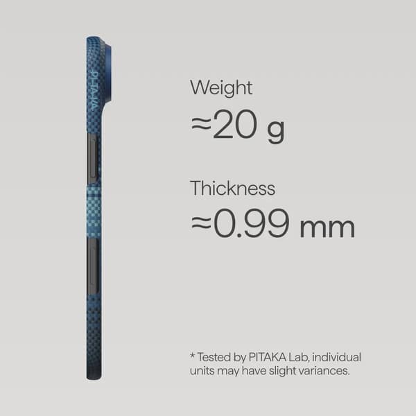Pitaka Edge MagSafe Fodral iPhone Air Moonrise