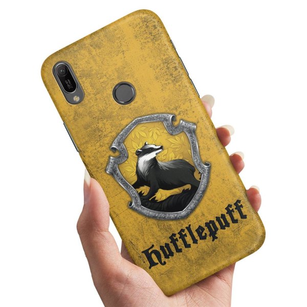 Huawei Y6 (2019) - Deksel/Mobildeksel Harry Potter Hufflepuff