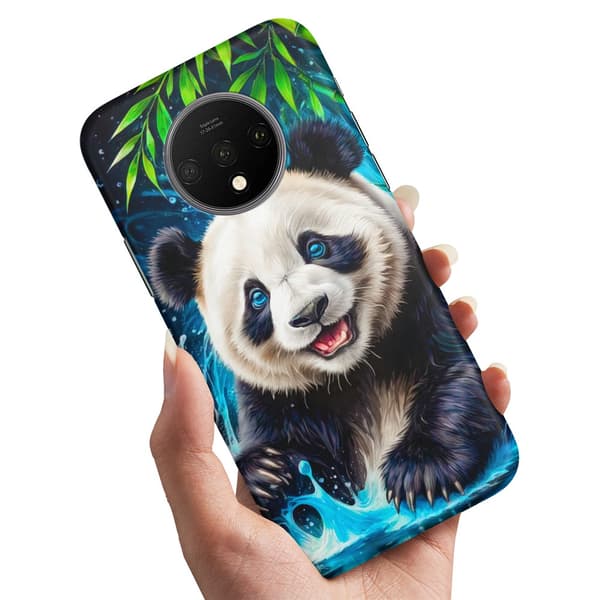 Skal / Mobilskal till OnePlus 7T - Panda
