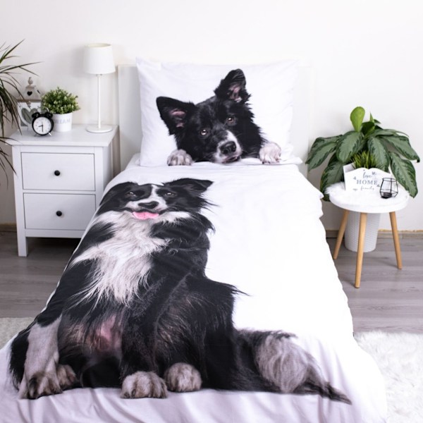 Sängöverkast för hundar Border Collie 140×200 cm, 70×90 cm