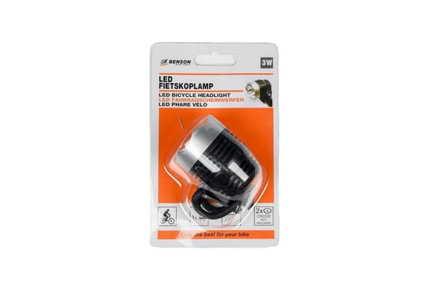 Cykellampa LED 3 W