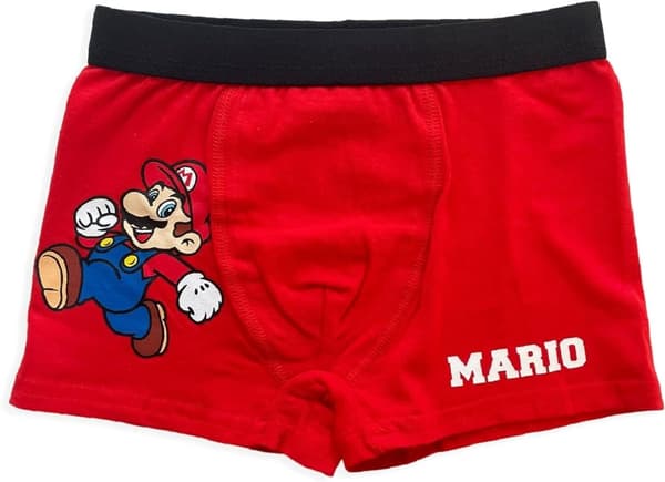 Super Mario Kalsonger för Barn - 2-Pack 8 år