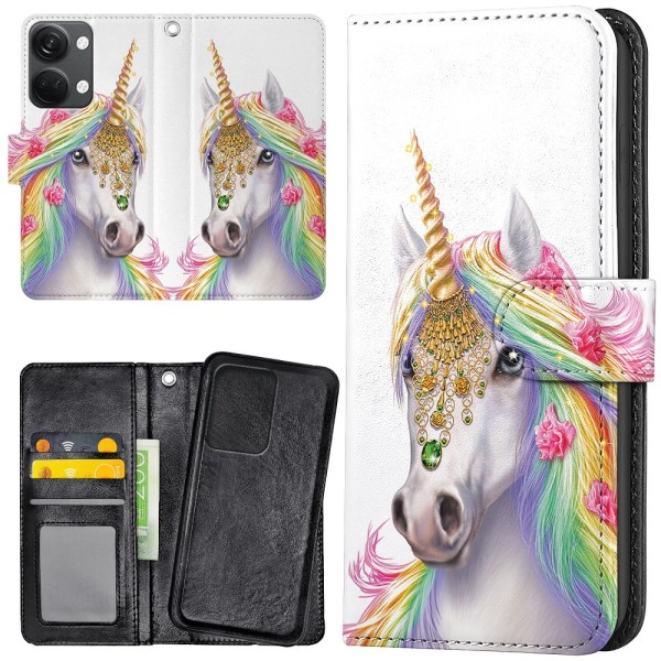 OnePlus Nord 3 5G - Lompakkokotelo/Kuoret Unicorn/Yksisarvinen