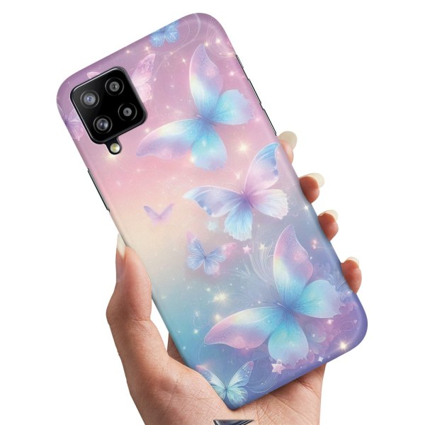 Samsung Galaxy A12 - Cover/Mobilcover Butterflies