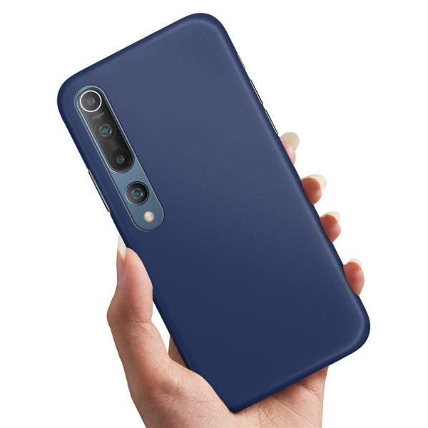 Xiaomi Mi 10/10 Pro - Cover/Mobilcover Mørkblå Dark blue