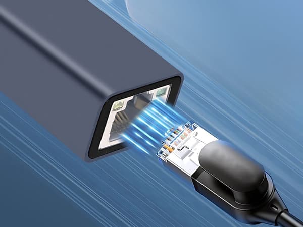 USB-Ethernetadapter - Nätverkskort RJ45 100 Mb
