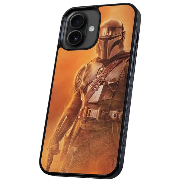iPhone 16 Plus - Deksel/Mobildeksel Mandalorian Star Wars