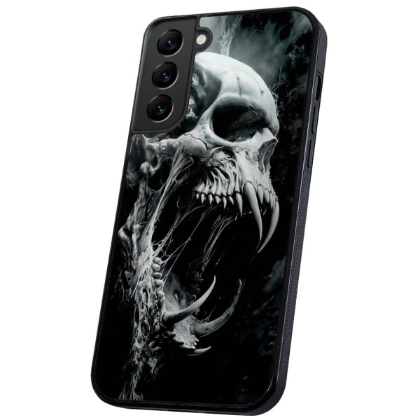Samsung Galaxy S22 - Skal/Mobilskal Skull